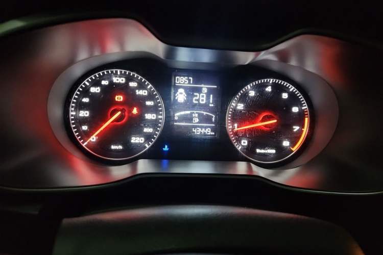 Used MG ZS 2017 1.5L Manual Comfort Edition Instrument Cluster