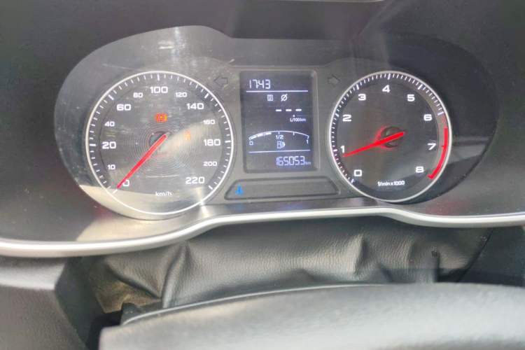 Used MG ZS 2017 1.5L Manual Elite Edition Odometer Close Up