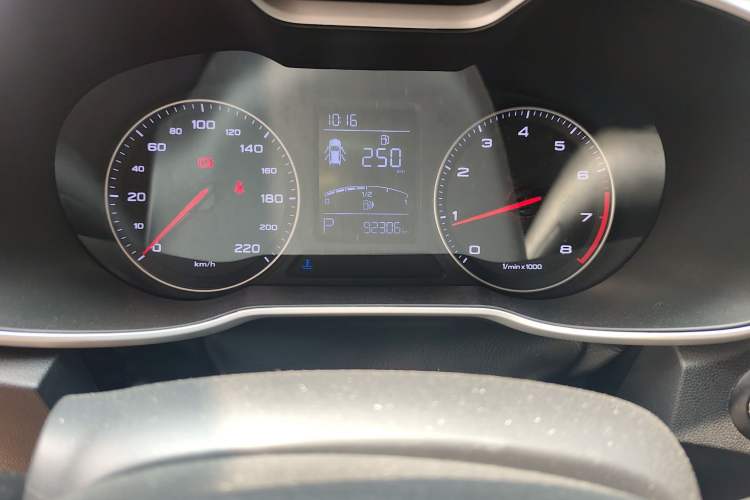 Used MG ZS 2017 1.5L Automatic Elite Edition Odometer Close Up