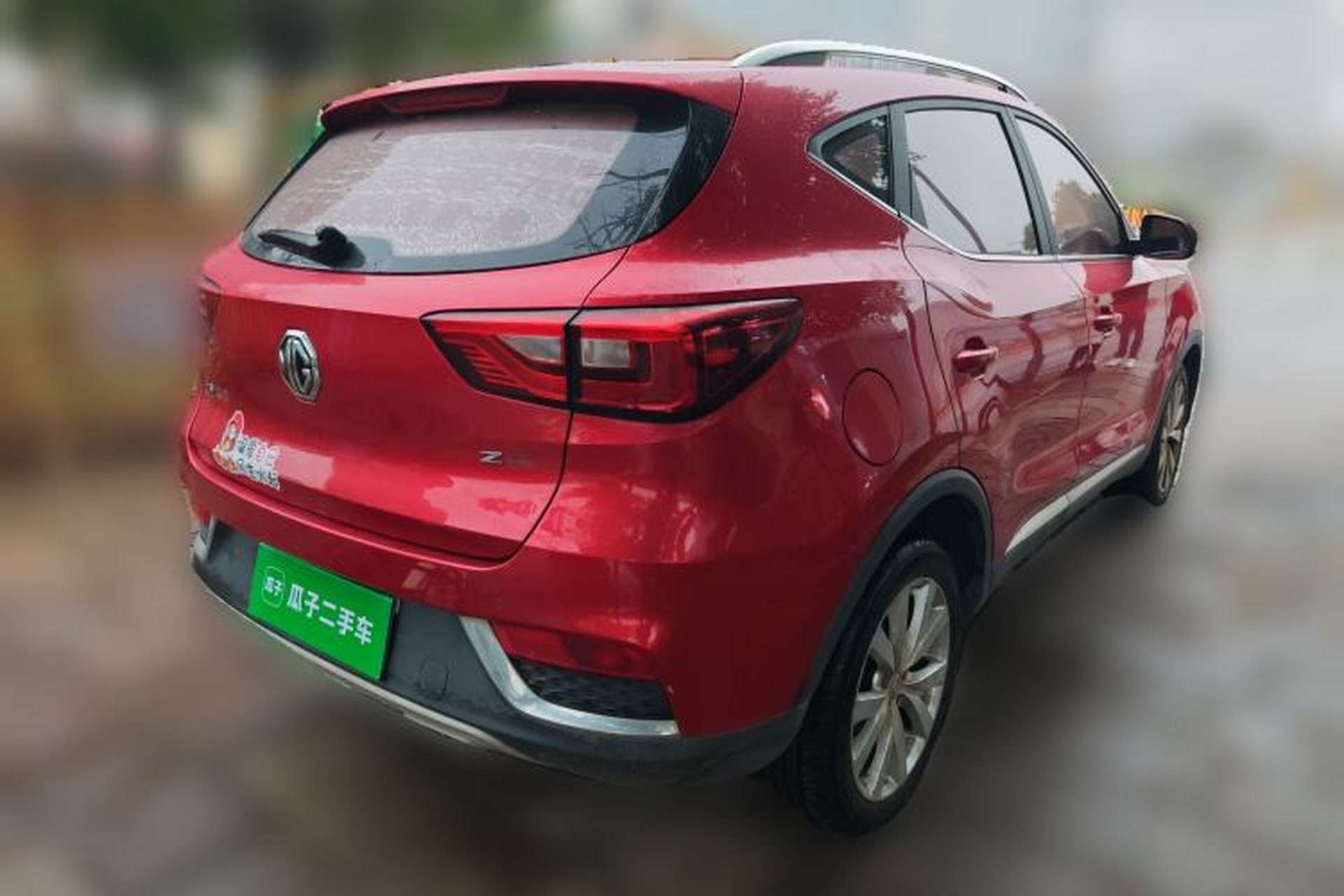 Used MG ZS 2017 1.5L Automatic Luxury Edition Rear Right 45 Deg