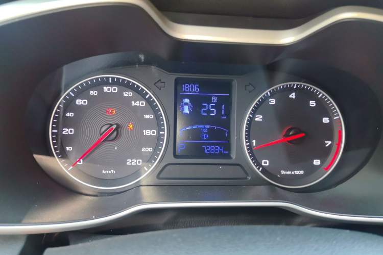Used MG ZS 2017 1.5L Automatic Luxury Internet Edition Instrument Cluster