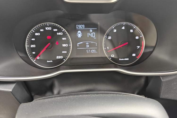 Used MG ZS 2017 1.5L Manual Elite Edition Odometer Close Up