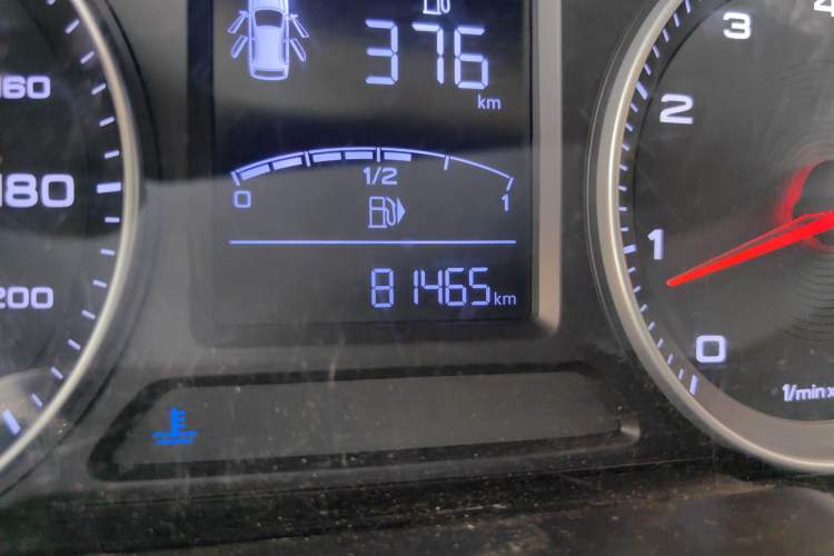 Used MG ZS 2017 1.5L Manual Elite Edition Odometer Close Up