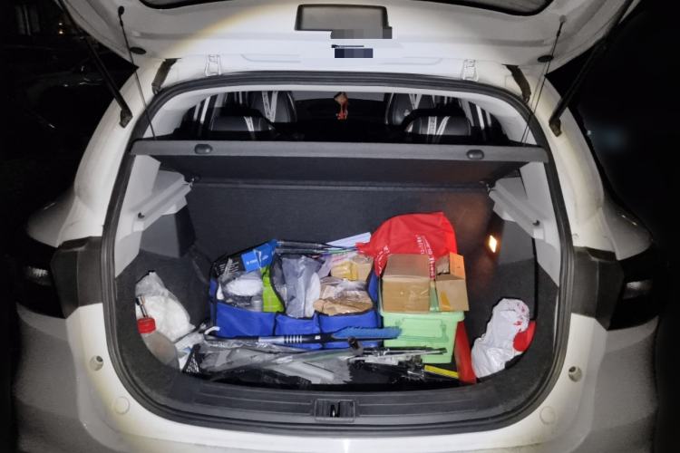 Used MG ZS 2017 1.5L Automatic Luxury Edition Trunk