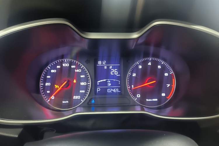 Used MG ZS 2018 1.5L Automatic Luxury Edition China V Standard Instrument Cluster