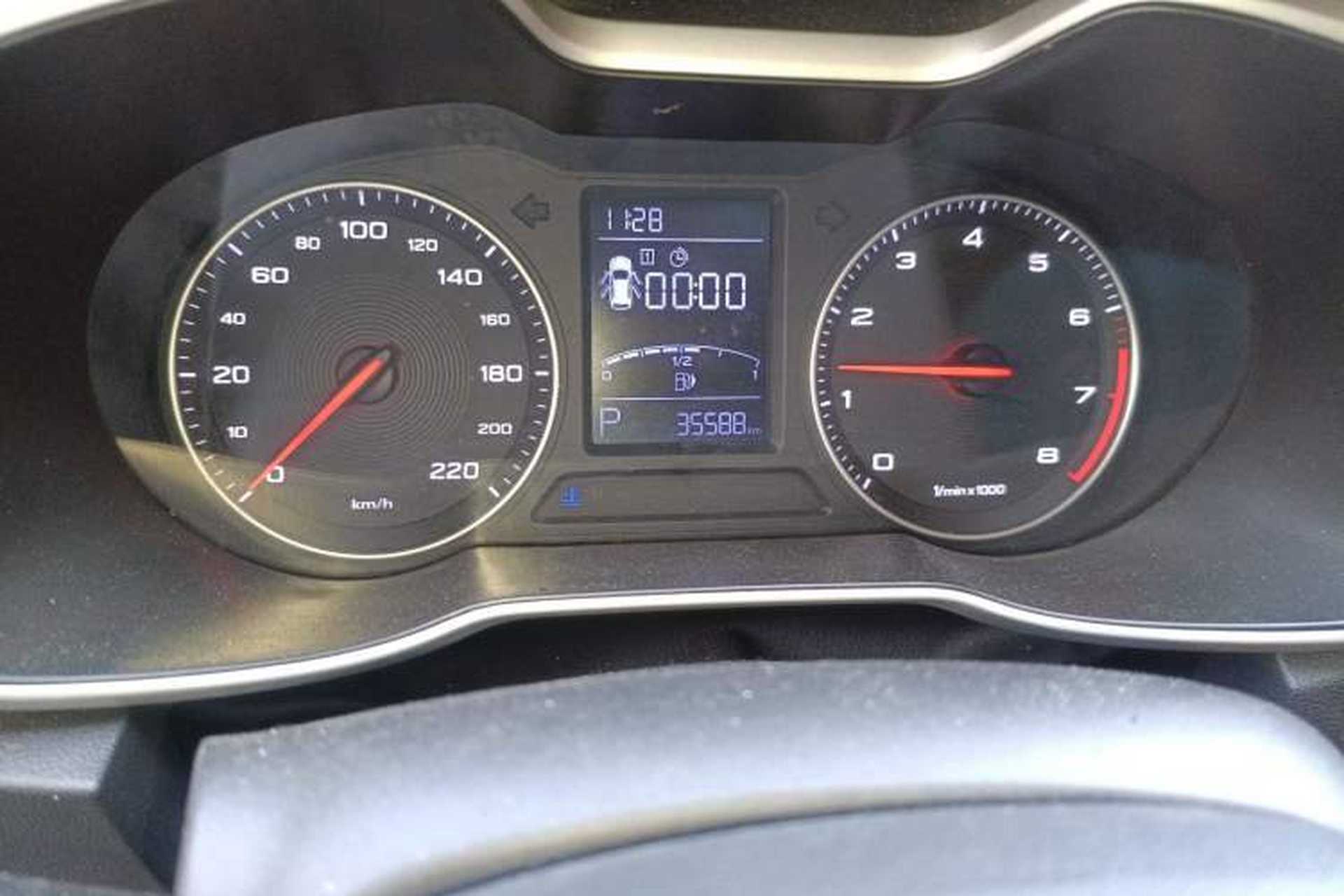 Used MG ZS 2018 1.5L Automatic Elite Edition China V Standard Odometer Close Up