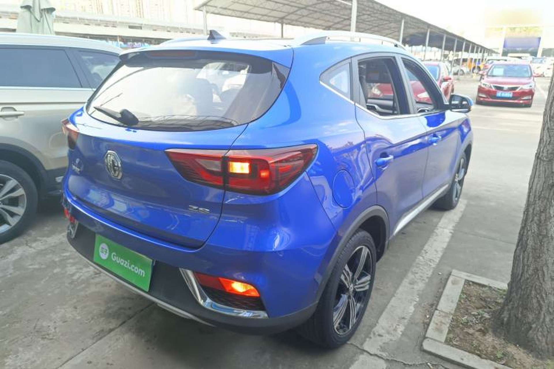 Used MG ZS 2018 1.5L Manual Luxury Version China V Standard Rear Right 45 Deg