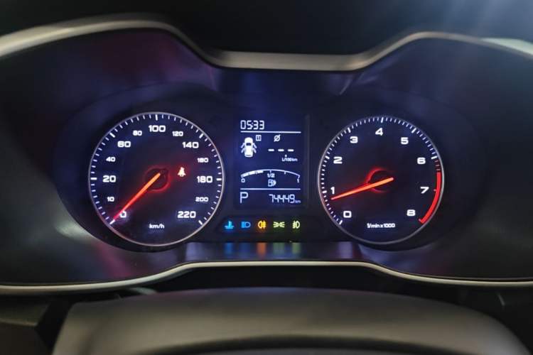 Used MG ZS 2018 1.5L Automatic Luxury Edition China V Standard Instrument Cluster