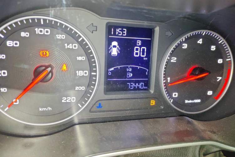 Used MG ZS 2018 1.5L Manual Comfort Edition China V Standard Odometer Close Up