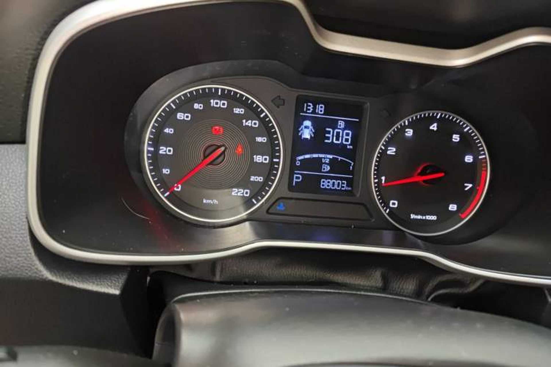 Used MG ZS 2018 1.5L Automatic Elite Edition China V Standard Odometer Close Up