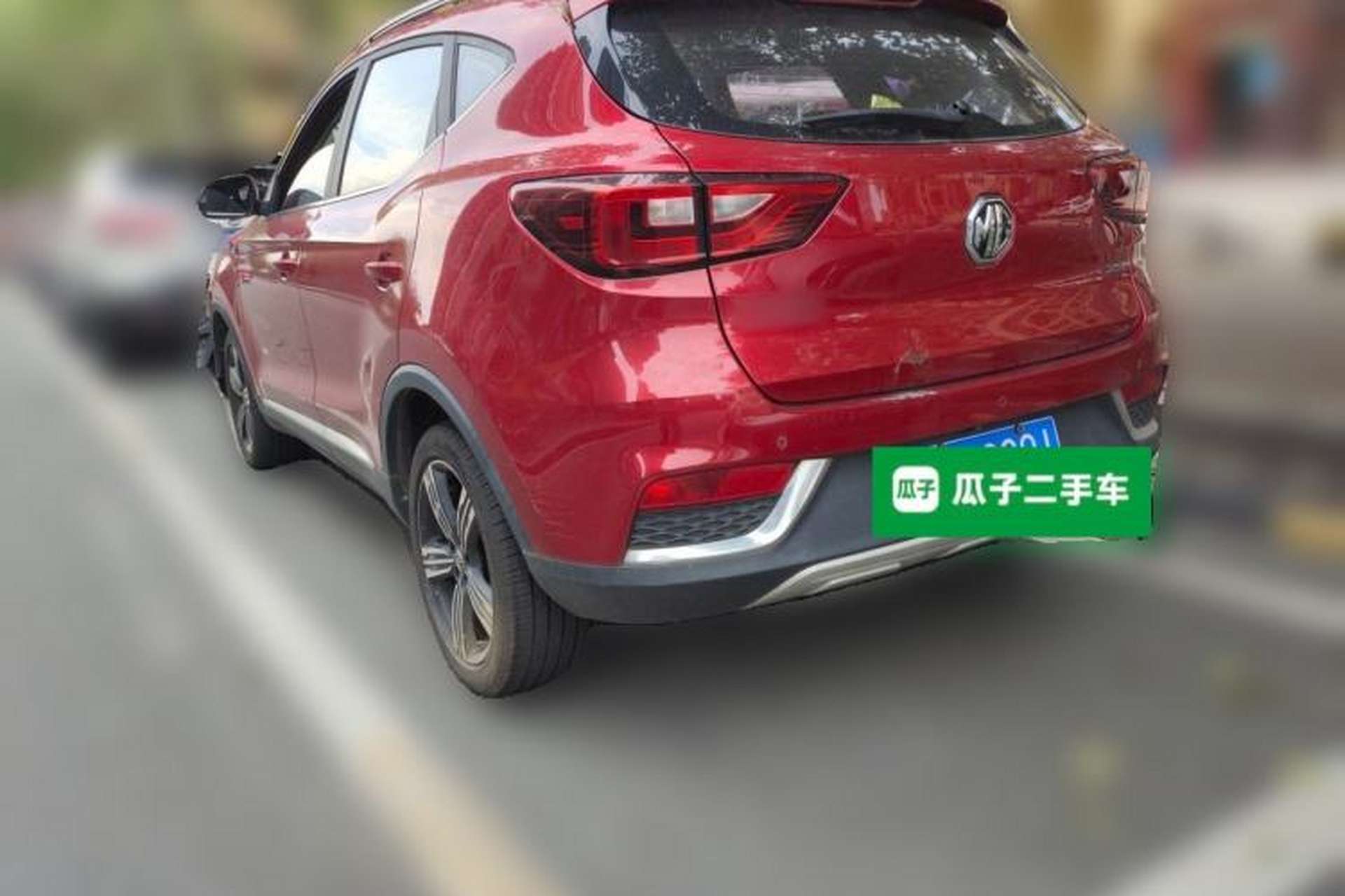Used MG ZS 2018 1.5L Automatic Luxury Edition China V Standard Rear Left 45 Deg