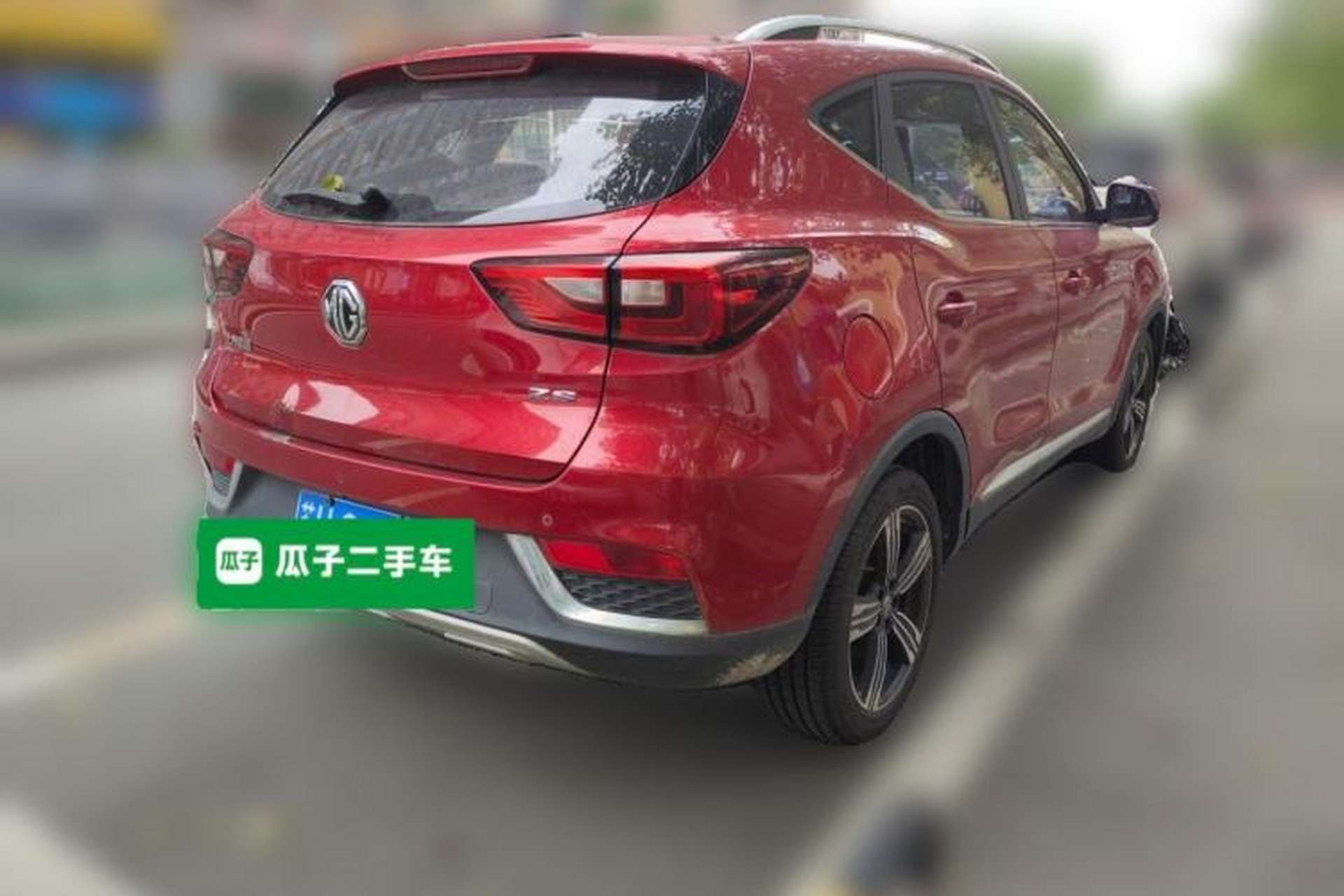 Used MG ZS 2018 1.5L Automatic Luxury Edition China V Standard Rear Right 45 Deg