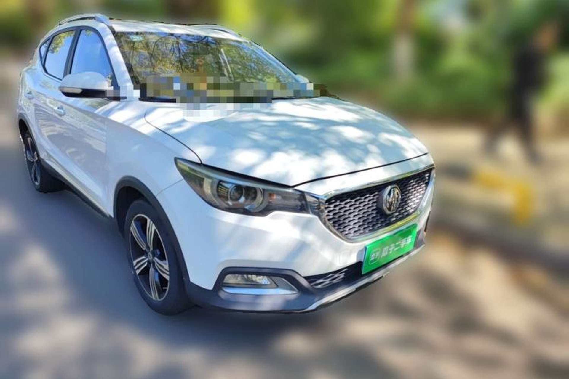 Used MG ZS 2018 1.5L Automatic Luxury Edition China V Standard Front Right 45 Deg