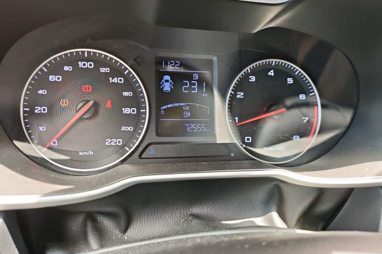Used MG ZS 2018 1.5L Manual Comfort Edition China V Standard Odometer Close Up