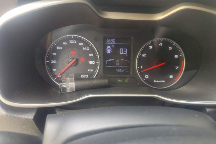 Used MG ZS 2018 1.5L Manual Elite Edition China V standard Odometer Close Up