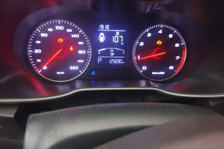 Used MG ZS 2018 1.5L Automatic Luxury Edition China V Standard Odometer Close Up
