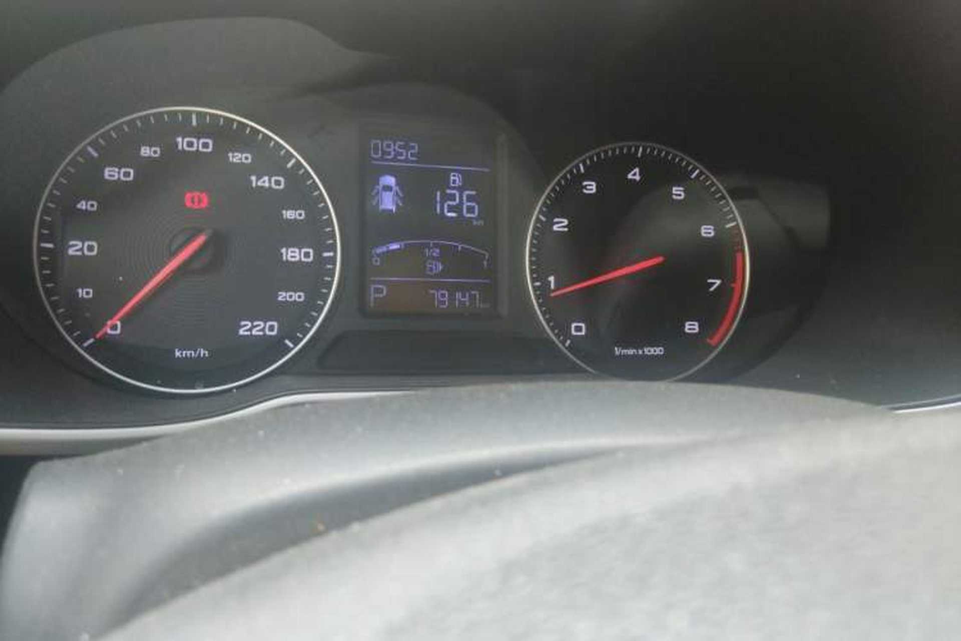 Used MG ZS 2018 1.5L Automatic Luxury Internet Edition China V Standard Odometer Close Up