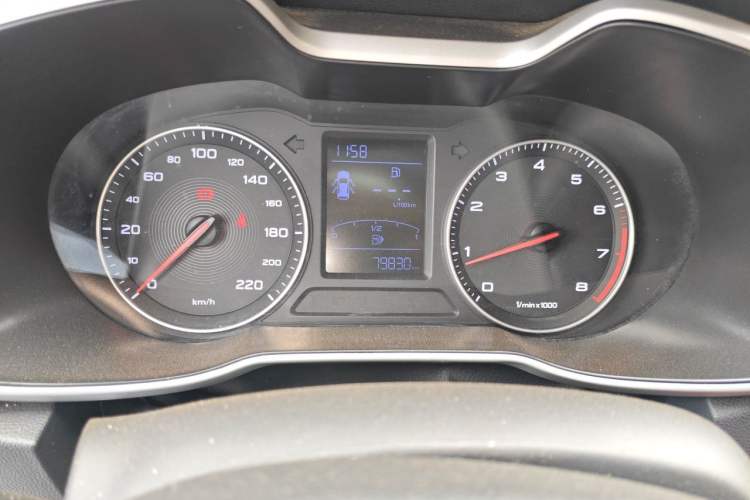 Used MG ZS 2019 1.5L Manual Global Comfort Edition China VI Standard Odometer Close Up