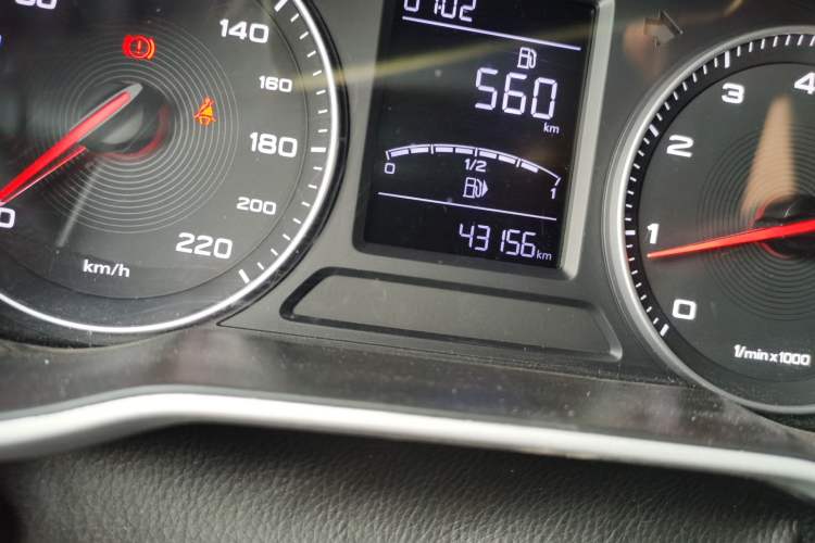 Used MG ZS 2019 1.5L Manual Global Comfort Edition China VI Standard Odometer Close Up