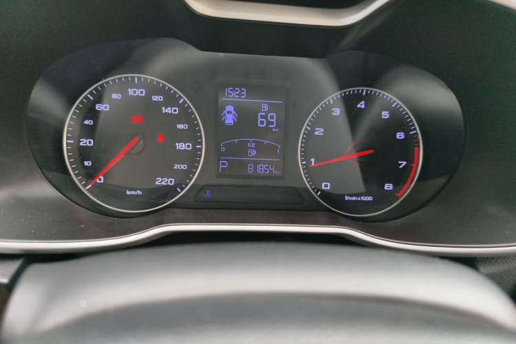 Used MG ZS 2019 1.5L Automatic Global Elite Edition China VI Standard Odometer Close Up