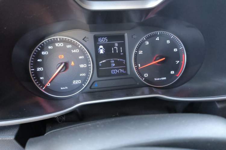 Used MG ZS 2019 1.5L Manual Global Comfort Edition China VI Standard Odometer Close Up