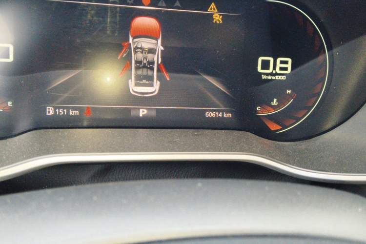 Used MG ZS 2020 180 DVVT Automatic Plus L2+ Odometer Close Up