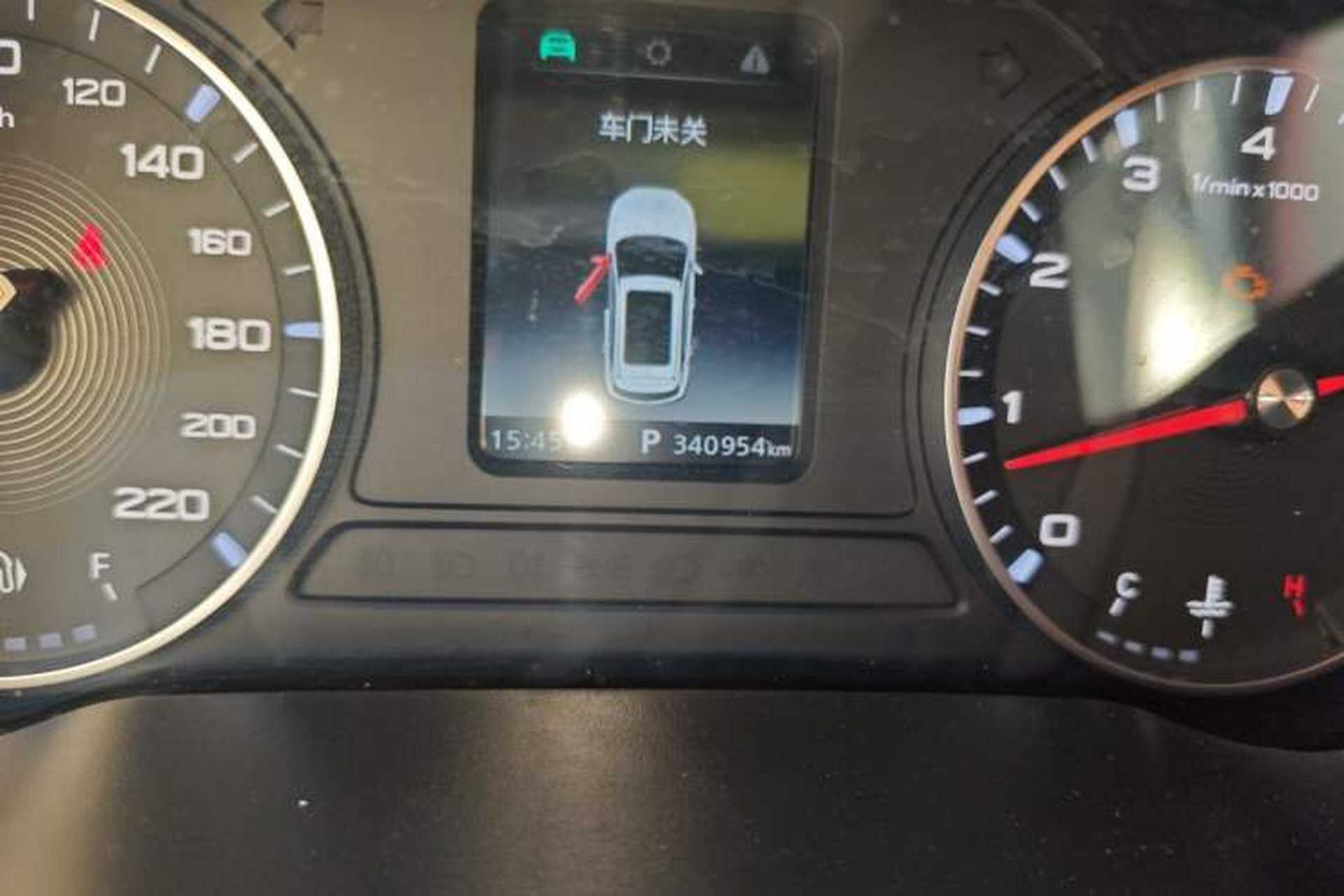 Used MG ZS 2020 180 DVVT Automatic Lite Odometer Close Up