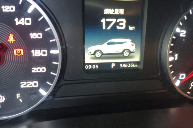 Used MG ZS 2020 180 DVVT Automatic UP Odometer Close Up