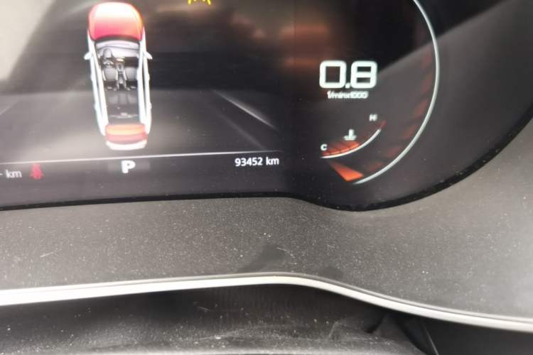 Used MG ZS 2020 180 DVVT Automatic Plus L2+ Odometer Close Up
