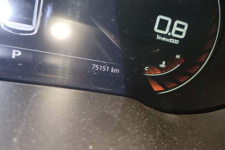 Used MG ZS 2020 180 DVVT Automatic Super Player Edition Odometer Close Up