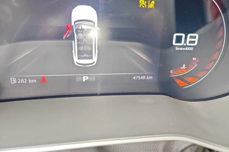 Used MG ZS 2020 260TGI Automatic Trophy Pro L2+ Odometer Close Up