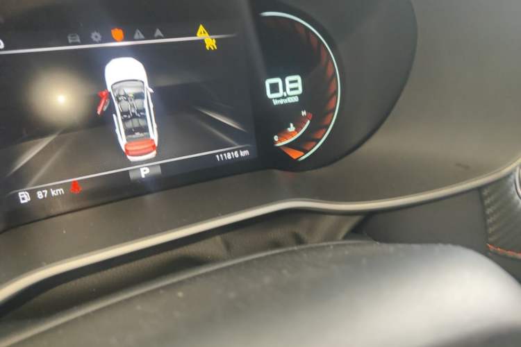 Used MG ZS 2020 180 DVVT Automatic Plus L2+ Odometer Close Up
