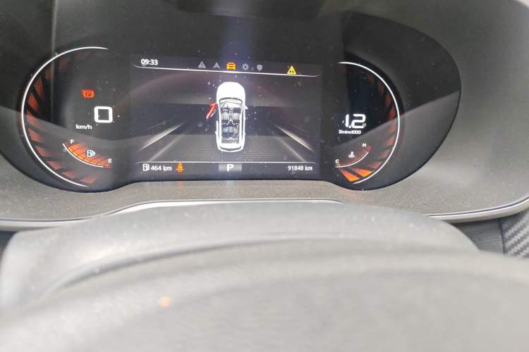 Used MG ZS 2020 260TGI Automatic Trophy Pro L2+ Odometer Close Up