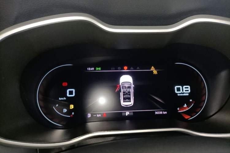Used MG ZS 2020 260TGI Automatic Trophy Pro L2+ Odometer Close Up
