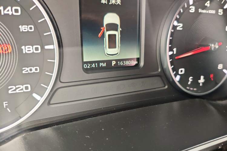 Used MG ZS 2020 180 DVVT Automatic Lite Odometer Close Up