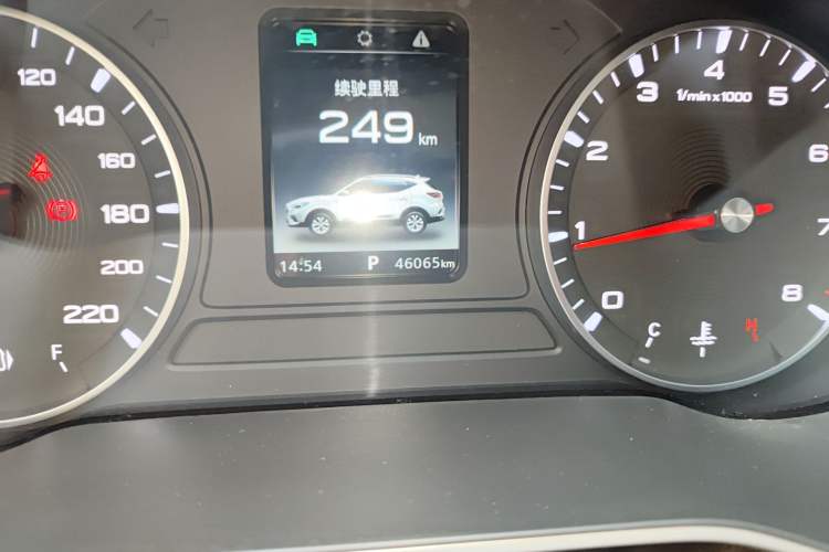 Used MG ZS 2020 180 DVVT Automatic Lite Odometer Close Up