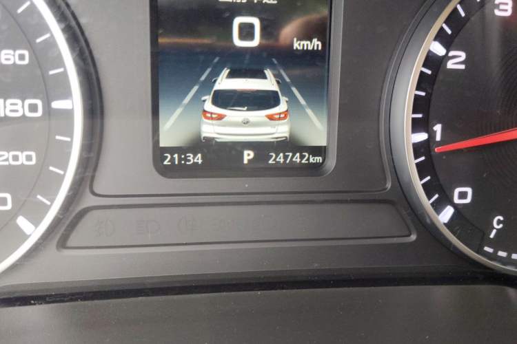 Used MG ZS 2020 180 DVVT Automatic Lite Odometer Close Up
