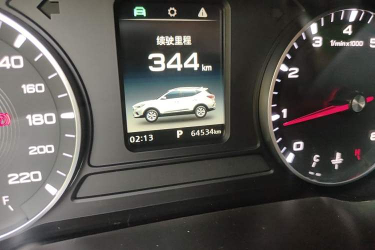 Used MG ZS 2020 180 DVVT Automatic Lite Odometer Close Up