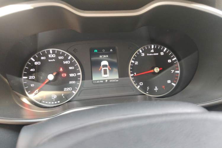 Used MG ZS 2020 180 DVVT Automatic Lite Odometer Close Up