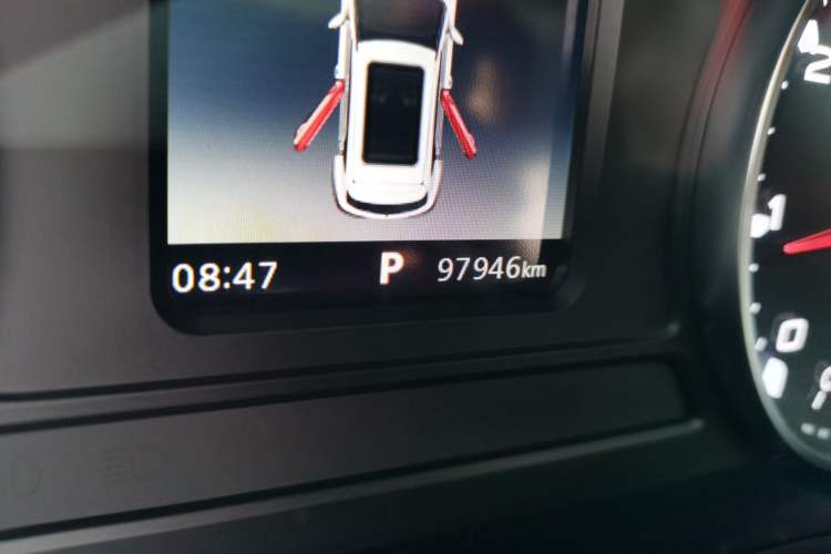 Used MG ZS 2020 260TGI Automatic Trophy Plus L2+ Odometer Close Up