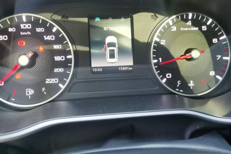 Used MG ZS 2020 180 DVVT Manual Lite Odometer Close Up