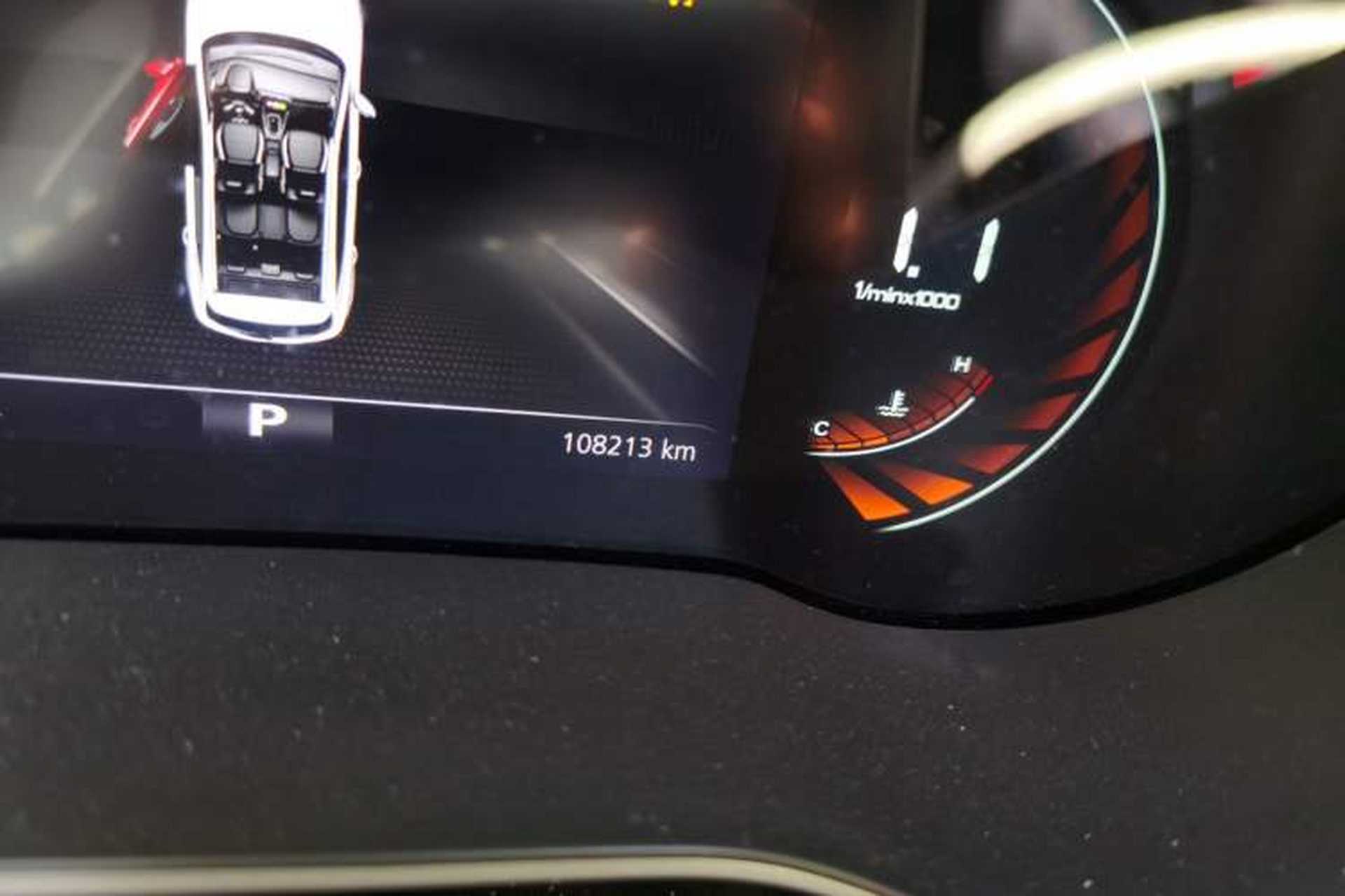 Used MG ZS 2020 260TGI Automatic Trophy Pro L2+ Odometer Close Up