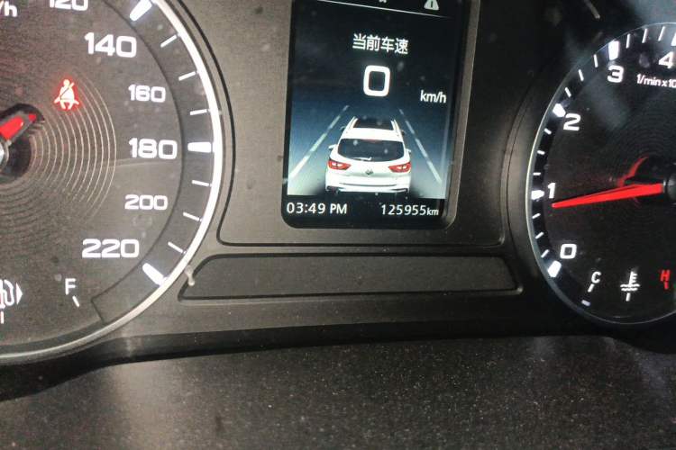 Used MG ZS 2020 180 DVVT Manual Lite Odometer Close Up