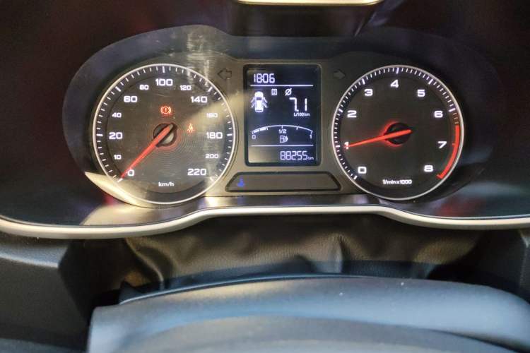 Used MG ZS 2020 Global Bestseller with 1.5L Engine Manual Transmission and a Massive 65-Inch Panoramic Sunroof Version Odometer Close Up