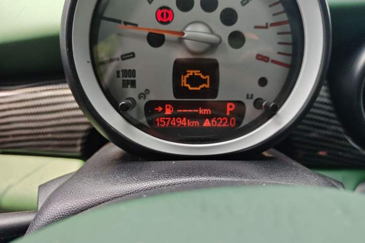 Used MINI Clubman 2007 1.6L COOPER Excitement Odometer Close Up