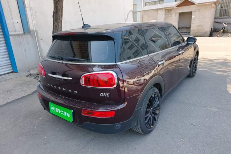 Used MINI Clubman 2019 1.5T ONE Aesthetic Edition Rear Right 45 Deg
