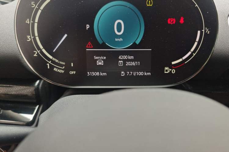 Used MINI Clubman 2022 2.0T COOPER S BRICK LANE Limited Edition Odometer Close Up