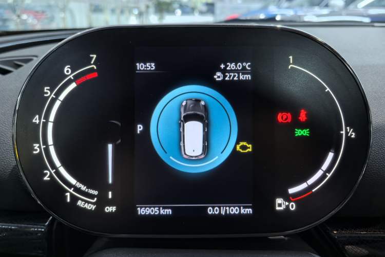 Used MINI Clubman 2022 Facelift 1.5T COOPER Connoisseur Odometer Close Up
