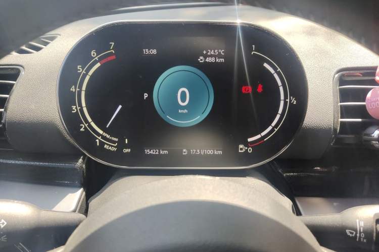 Used MINI Clubman 2022 Updated 2.0T COOPER S Odometer Close Up