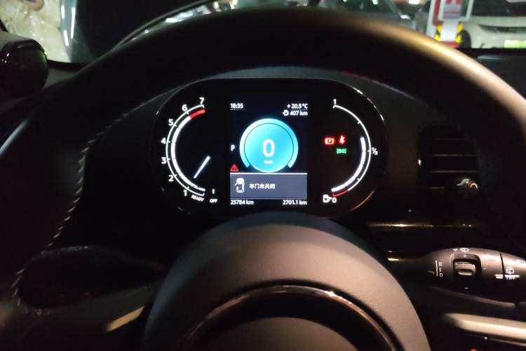 Used MINI Clubman 2023 Refresh 1.5T COOPER Connoisseur Odometer Close Up
